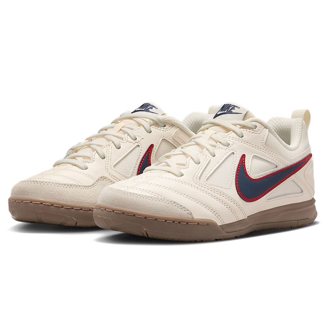 [ナイキ] ガト [J GATO] ペールアイボリー/ユニバーシティレッド/ガムダークブラウン/サンダーブルー HV9596-1