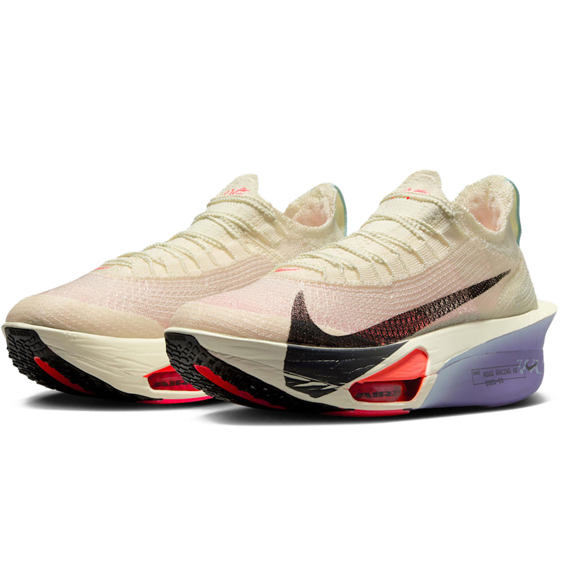 [ナイキ] アルファフライ 3 [W Alphafly 3] ココナッツミルク/ダスティーアメシスト/グレイシャーブルー/オフノ