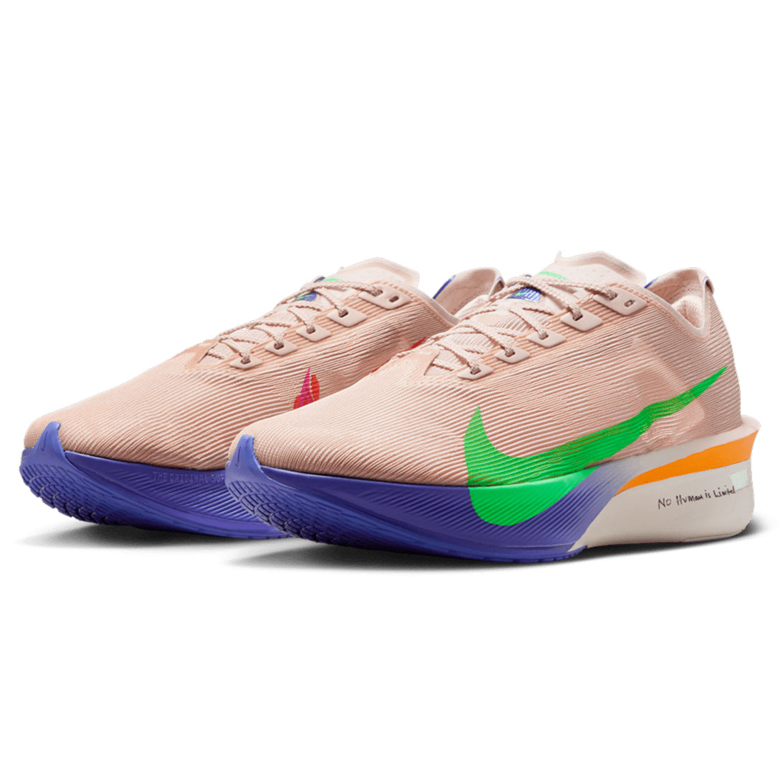 [ナイキ] ヴェイパーフライ 4 [VaporFly 4 "Eliud Kipchoge"] シルトレッド/ファイヤーピンク/ブ