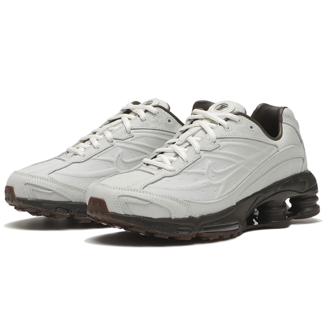 [ナイキ] ショックス ライド 2 プレミアム [SHOX RIDE 2 PRM] ライトボーン/バロックブラウン IQ3369