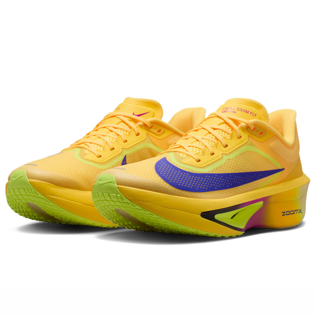 [ナイキ] ズーム フライ 6 [ZOOM FLY 6] シトロンパルス/インディゴバースト/ボルトアイス FN8454-800