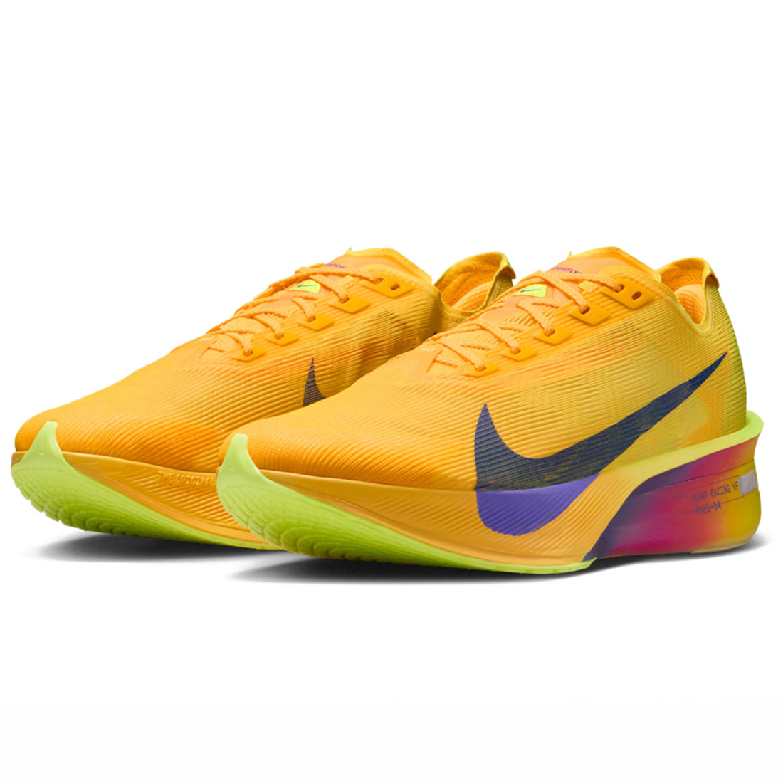 [ナイキ] ヴェイパーフライ 4 [VAPORFLY 4] シトロンパルス/レーザーオレンジ/ボルトアイス/インディゴバースト 