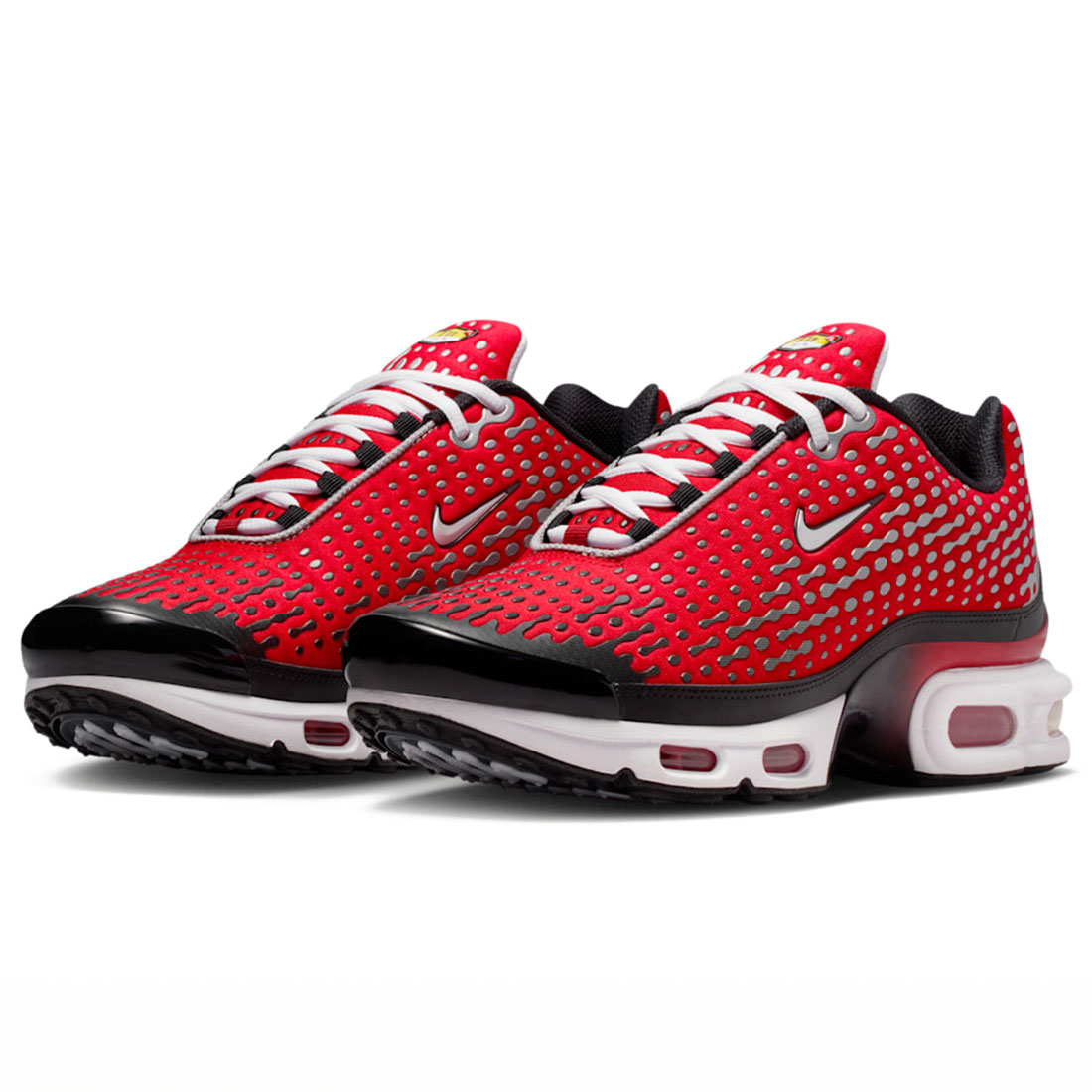 [ナイキ] エア マックス プラス 7 [AIR MAX PLUS 7] ユニバーシティレッド/ブラック/ホワイト/メタリックシ